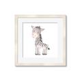 Picture of Baby Zebra  _GroupedProduct_Square_Mini_ _GroupedProduct_Square_Framed_Matted_