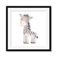 Picture of Baby Zebra  _GroupedProduct_Square_Mini_ _GroupedProduct_Square_Framed_Matted_