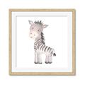 Picture of Baby Zebra  _GroupedProduct_Square_Mini_ _GroupedProduct_Square_Framed_Matted_