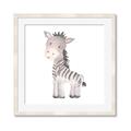 Picture of Baby Zebra  _GroupedProduct_Square_Mini_ _GroupedProduct_Square_Framed_Matted_