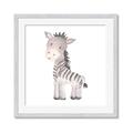 Picture of Baby Zebra  _GroupedProduct_Square_Mini_ _GroupedProduct_Square_Framed_Matted_