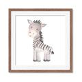 Picture of Baby Zebra  _GroupedProduct_Square_Mini_ _GroupedProduct_Square_Framed_Matted_