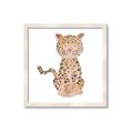 Picture of Baby Cheetah _GroupedProduct_Square_Mini_ _GroupedProduct_Square_Framed_Matted_