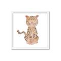 Picture of Baby Cheetah _GroupedProduct_Square_Mini_ _GroupedProduct_Square_Framed_Matted_