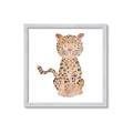 Picture of Baby Cheetah _GroupedProduct_Square_Mini_ _GroupedProduct_Square_Framed_Matted_