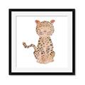 Picture of Baby Cheetah _GroupedProduct_Square_Mini_ _GroupedProduct_Square_Framed_Matted_