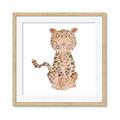 Picture of Baby Cheetah _GroupedProduct_Square_Mini_ _GroupedProduct_Square_Framed_Matted_
