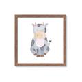 Picture of Nursery Cow _GroupedProduct_Square_Mini_ _GroupedProduct_Square_Framed_Matted_