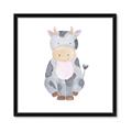 Picture of Nursery Cow _GroupedProduct_Square_Mini_ _GroupedProduct_Square_Framed_Matted_