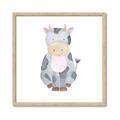 Picture of Nursery Cow _GroupedProduct_Square_Mini_ _GroupedProduct_Square_Framed_Matted_