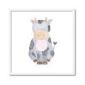 Picture of Nursery Cow _GroupedProduct_Square_Mini_ _GroupedProduct_Square_Framed_Matted_