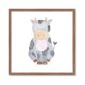 Picture of Nursery Cow _GroupedProduct_Square_Mini_ _GroupedProduct_Square_Framed_Matted_