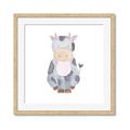 Picture of Nursery Cow _GroupedProduct_Square_Mini_ _GroupedProduct_Square_Framed_Matted_
