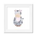 Picture of Nursery Cow _GroupedProduct_Square_Mini_ _GroupedProduct_Square_Framed_Matted_