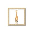 Picture of Standing Tall Giraffe _GroupedProduct_Square_Mini_ _GroupedProduct_Square_Framed_Matted_