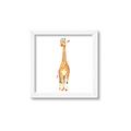 Picture of Standing Tall Giraffe _GroupedProduct_Square_Mini_ _GroupedProduct_Square_Framed_Matted_