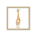 Picture of Standing Tall Giraffe _GroupedProduct_Square_Mini_ _GroupedProduct_Square_Framed_Matted_