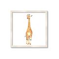 Picture of Standing Tall Giraffe _GroupedProduct_Square_Mini_ _GroupedProduct_Square_Framed_Matted_