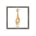 Picture of Standing Tall Giraffe _GroupedProduct_Square_Mini_ _GroupedProduct_Square_Framed_Matted_