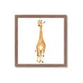 Picture of Standing Tall Giraffe _GroupedProduct_Square_Mini_ _GroupedProduct_Square_Framed_Matted_