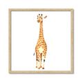 Picture of Standing Tall Giraffe _GroupedProduct_Square_Mini_ _GroupedProduct_Square_Framed_Matted_