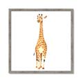 Picture of Standing Tall Giraffe _GroupedProduct_Square_Mini_ _GroupedProduct_Square_Framed_Matted_