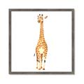 Picture of Standing Tall Giraffe _GroupedProduct_Square_Mini_ _GroupedProduct_Square_Framed_Matted_