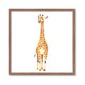 Picture of Standing Tall Giraffe _GroupedProduct_Square_Mini_ _GroupedProduct_Square_Framed_Matted_