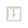 Picture of Standing Tall Giraffe _GroupedProduct_Square_Mini_ _GroupedProduct_Square_Framed_Matted_