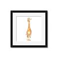 Picture of Standing Tall Giraffe _GroupedProduct_Square_Mini_ _GroupedProduct_Square_Framed_Matted_