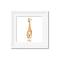 Picture of Standing Tall Giraffe _GroupedProduct_Square_Mini_ _GroupedProduct_Square_Framed_Matted_