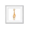 Picture of Standing Tall Giraffe _GroupedProduct_Square_Mini_ _GroupedProduct_Square_Framed_Matted_
