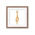 Picture of Standing Tall Giraffe _GroupedProduct_Square_Mini_ _GroupedProduct_Square_Framed_Matted_