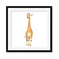 Picture of Standing Tall Giraffe _GroupedProduct_Square_Mini_ _GroupedProduct_Square_Framed_Matted_
