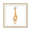 Picture of Standing Tall Giraffe _GroupedProduct_Square_Mini_ _GroupedProduct_Square_Framed_Matted_