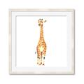 Picture of Standing Tall Giraffe _GroupedProduct_Square_Mini_ _GroupedProduct_Square_Framed_Matted_