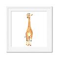 Picture of Standing Tall Giraffe _GroupedProduct_Square_Mini_ _GroupedProduct_Square_Framed_Matted_