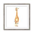 Picture of Standing Tall Giraffe _GroupedProduct_Square_Mini_ _GroupedProduct_Square_Framed_Matted_