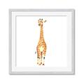 Picture of Standing Tall Giraffe _GroupedProduct_Square_Mini_ _GroupedProduct_Square_Framed_Matted_