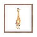 Picture of Standing Tall Giraffe _GroupedProduct_Square_Mini_ _GroupedProduct_Square_Framed_Matted_