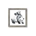 Picture of Mom and Baby Panda _GroupedProduct_Square_Mini_ _GroupedProduct_Square_Framed_Matted_