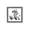 Picture of Mom and Baby Panda _GroupedProduct_Square_Mini_ _GroupedProduct_Square_Framed_Matted_