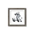 Picture of Mom and Baby Panda _GroupedProduct_Square_Mini_ _GroupedProduct_Square_Framed_Matted_