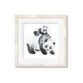 Picture of Mom and Baby Panda _GroupedProduct_Square_Mini_ _GroupedProduct_Square_Framed_Matted_
