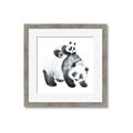 Picture of Mom and Baby Panda _GroupedProduct_Square_Mini_ _GroupedProduct_Square_Framed_Matted_