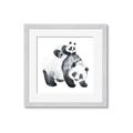 Picture of Mom and Baby Panda _GroupedProduct_Square_Mini_ _GroupedProduct_Square_Framed_Matted_