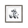 Picture of Mom and Baby Panda _GroupedProduct_Square_Mini_ _GroupedProduct_Square_Framed_Matted_