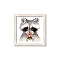 Picture of Garden Raccoon _GroupedProduct_Square_Mini_ _GroupedProduct_Square_Framed_Matted_