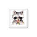 Picture of Garden Raccoon _GroupedProduct_Square_Mini_ _GroupedProduct_Square_Framed_Matted_