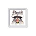 Picture of Garden Raccoon _GroupedProduct_Square_Mini_ _GroupedProduct_Square_Framed_Matted_